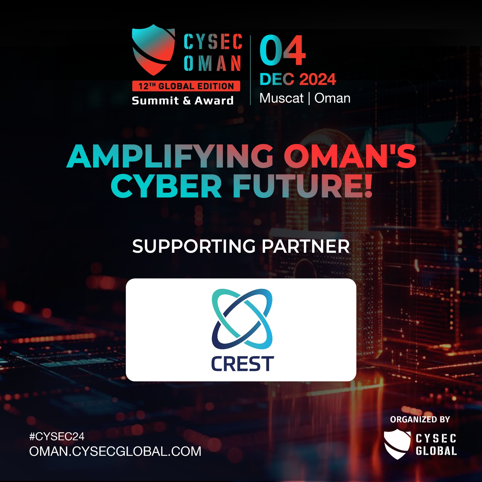 CYSEC OMAN_CREST header